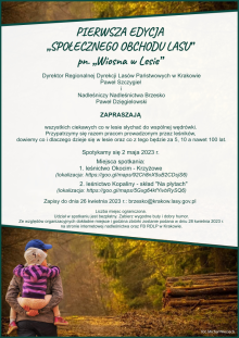 Pierwsza edycja społecznego obchodu lasu - Wiosna w Lesie